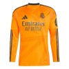 Maglia da Calcio a Maniche Lunghe Real Madrid Bellingham 5 Trasferta 2024-25 per Uomo